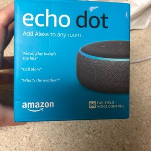 Amazon echo dot. New in box.